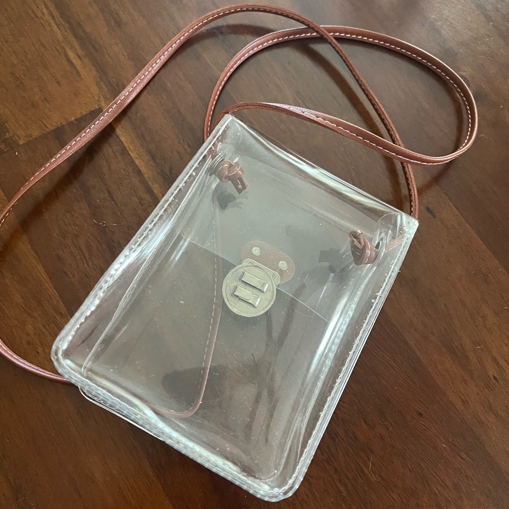 Crossbody Stadium Bag CLEAR - Picture 3 of 3